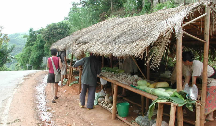 hilltribe village